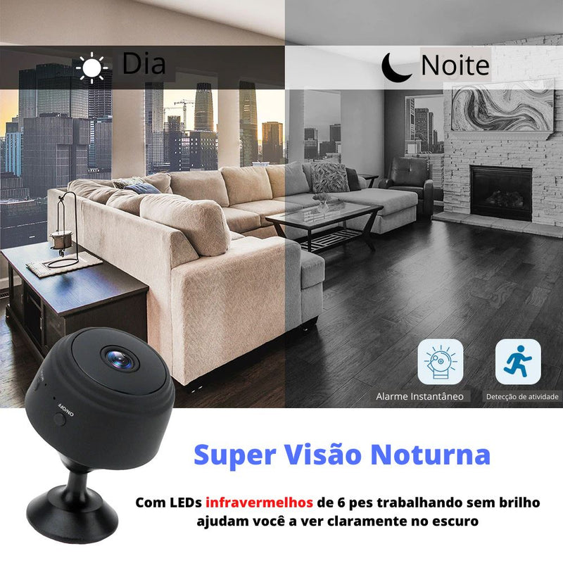 🔥Ùltimo dia da Promoção🔥- SmartCam 2.0™ [Mini Câmera de Segurança Full HD - WiFi]